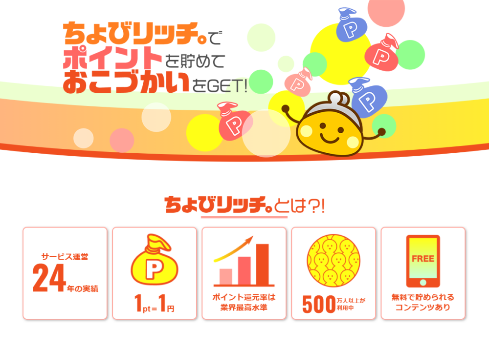 ちょびリッチ 公式サイト