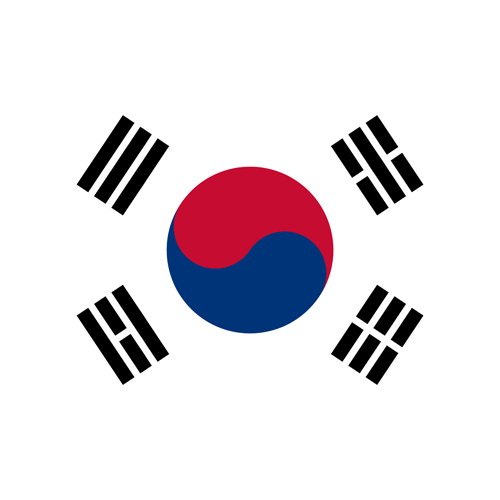 Round Korean flag