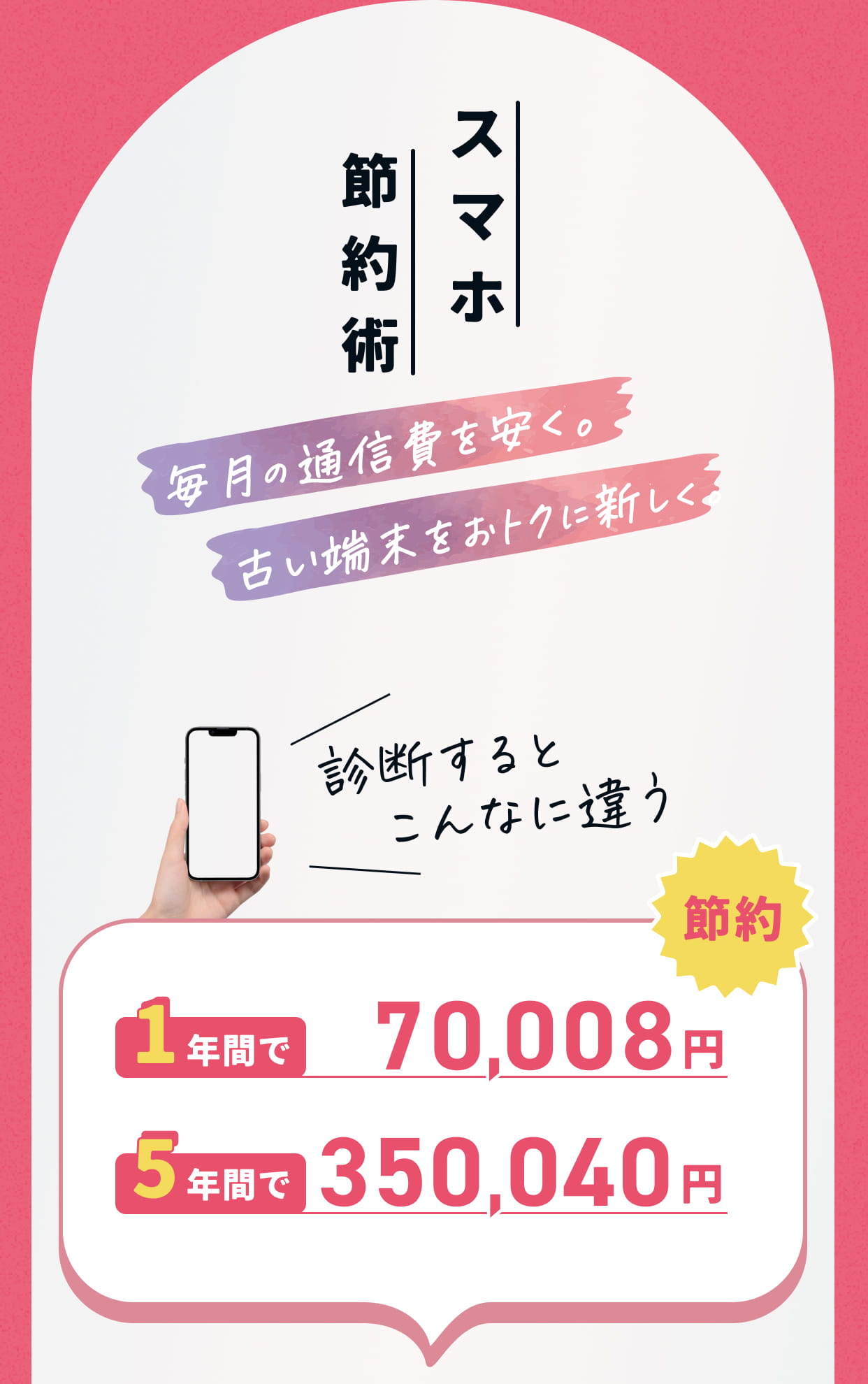 スマホ節約術